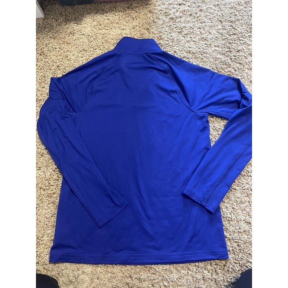 Polo Ralph Lauren Performance Quarter Zip Pullover, Blue, Size L - Picture 3 of 6